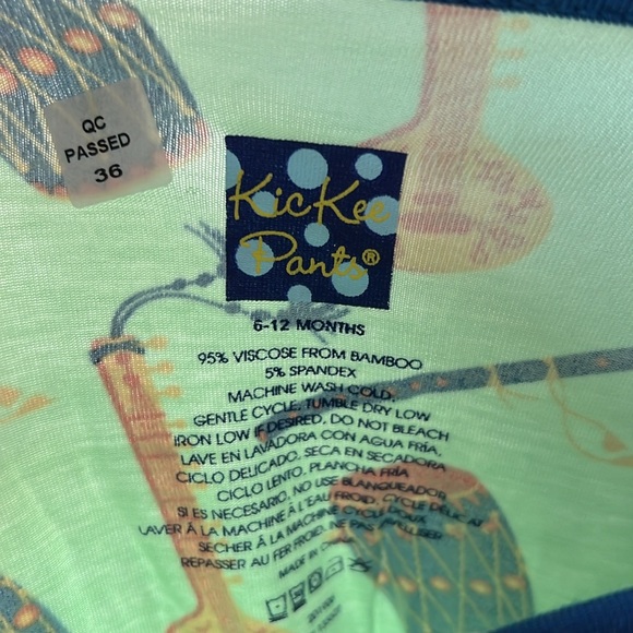 Kickee Pants Print Wing Romper, worn once and washed - Picture 4 of 5